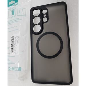 FNTCASE Translucent Magnetic Case for Samsung Galaxy S26 Ultra. Black